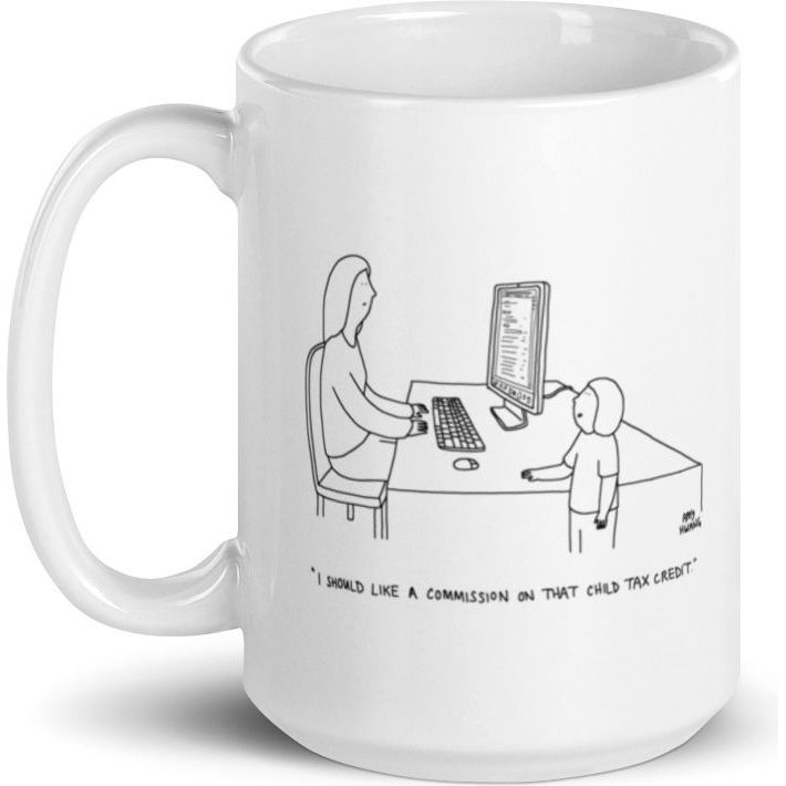 White Glossy Mug