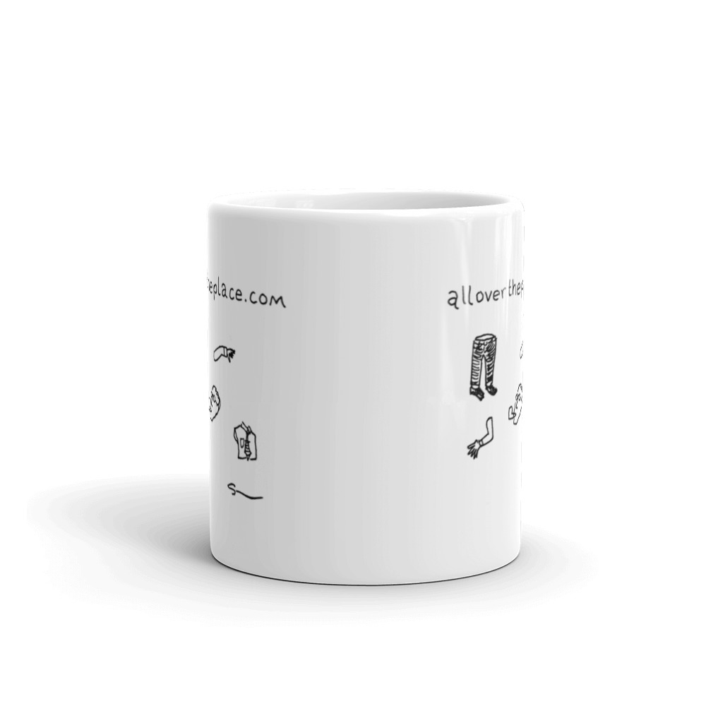 White Glossy Mug