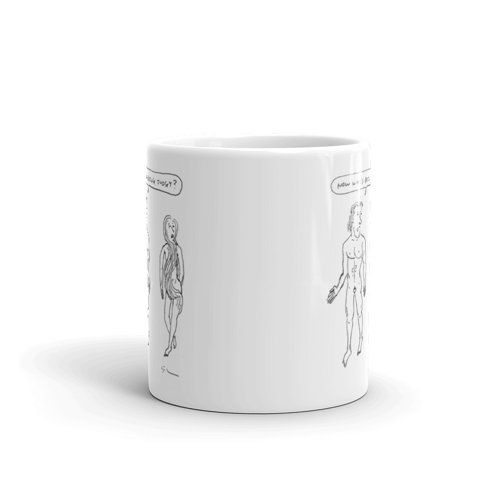 White Glossy Mug
