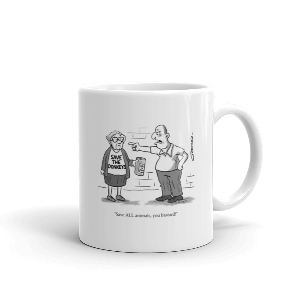 White Glossy Mug