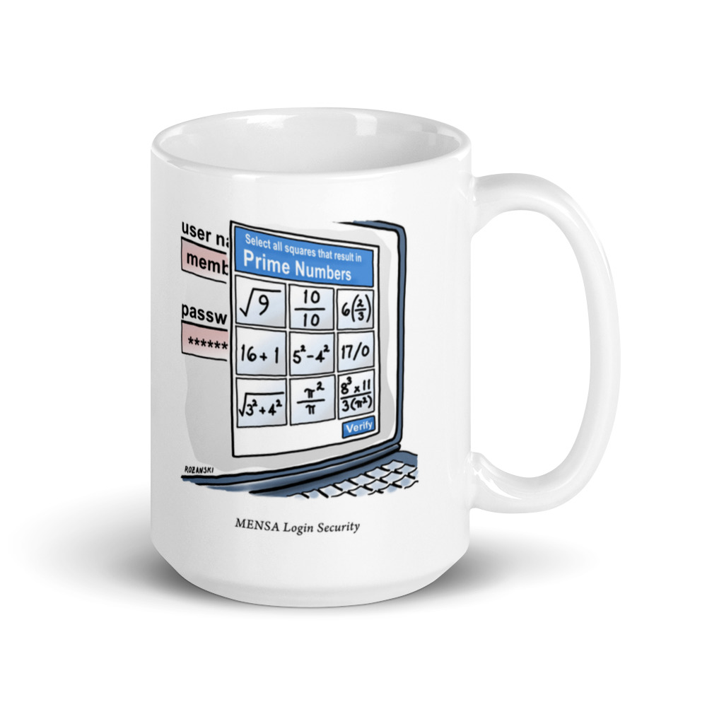 White Glossy Mug