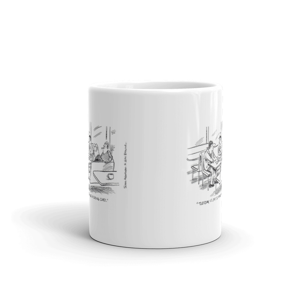 White Glossy Mug