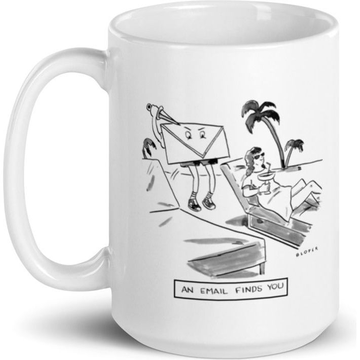 White Glossy Mug