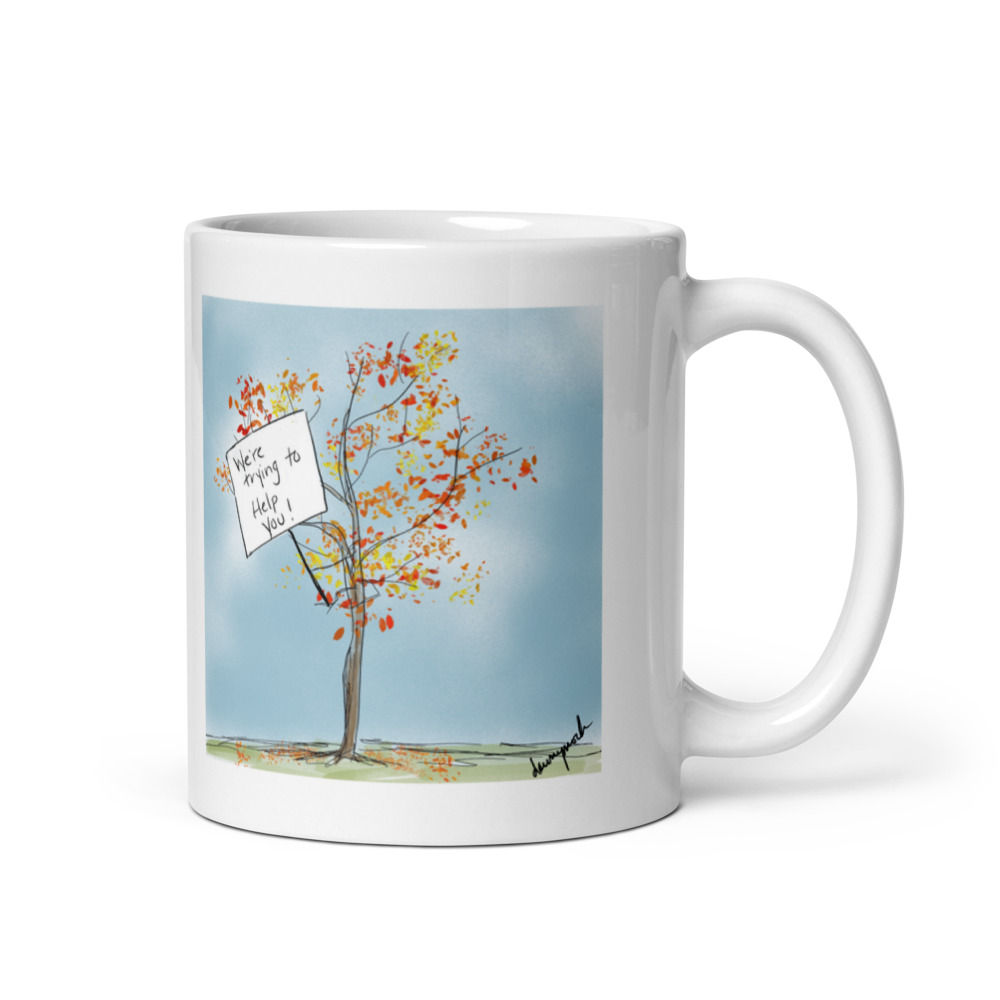 White Glossy Mug