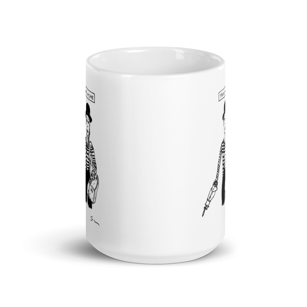 White Glossy Mug