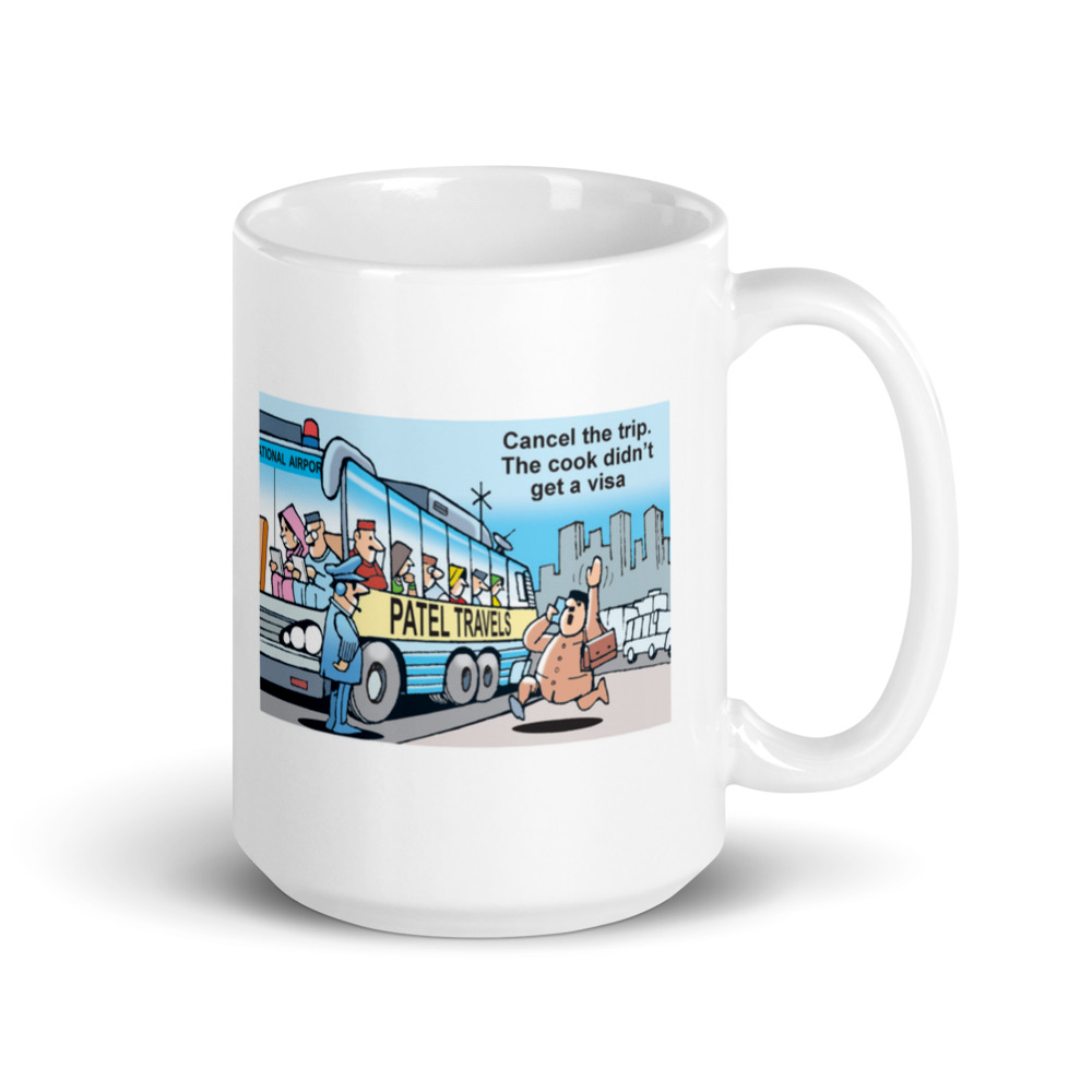 White Glossy Mug