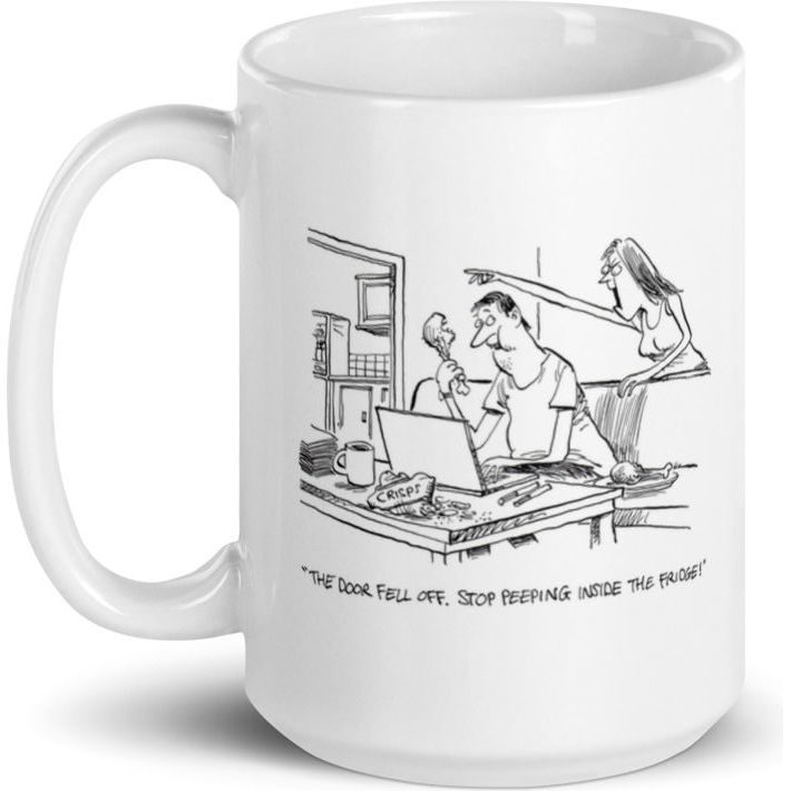 White Glossy Mug