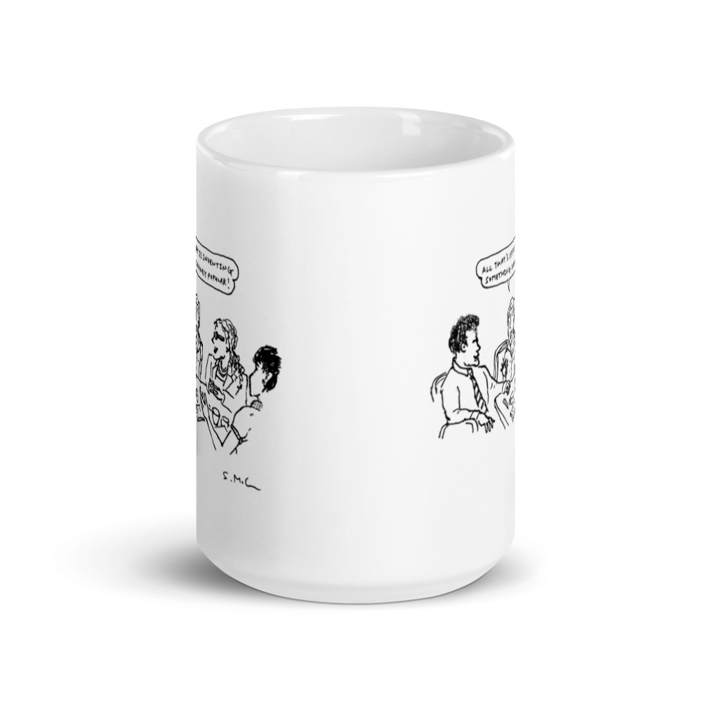 White Glossy Mug