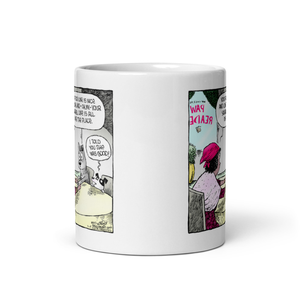 White Glossy Mug