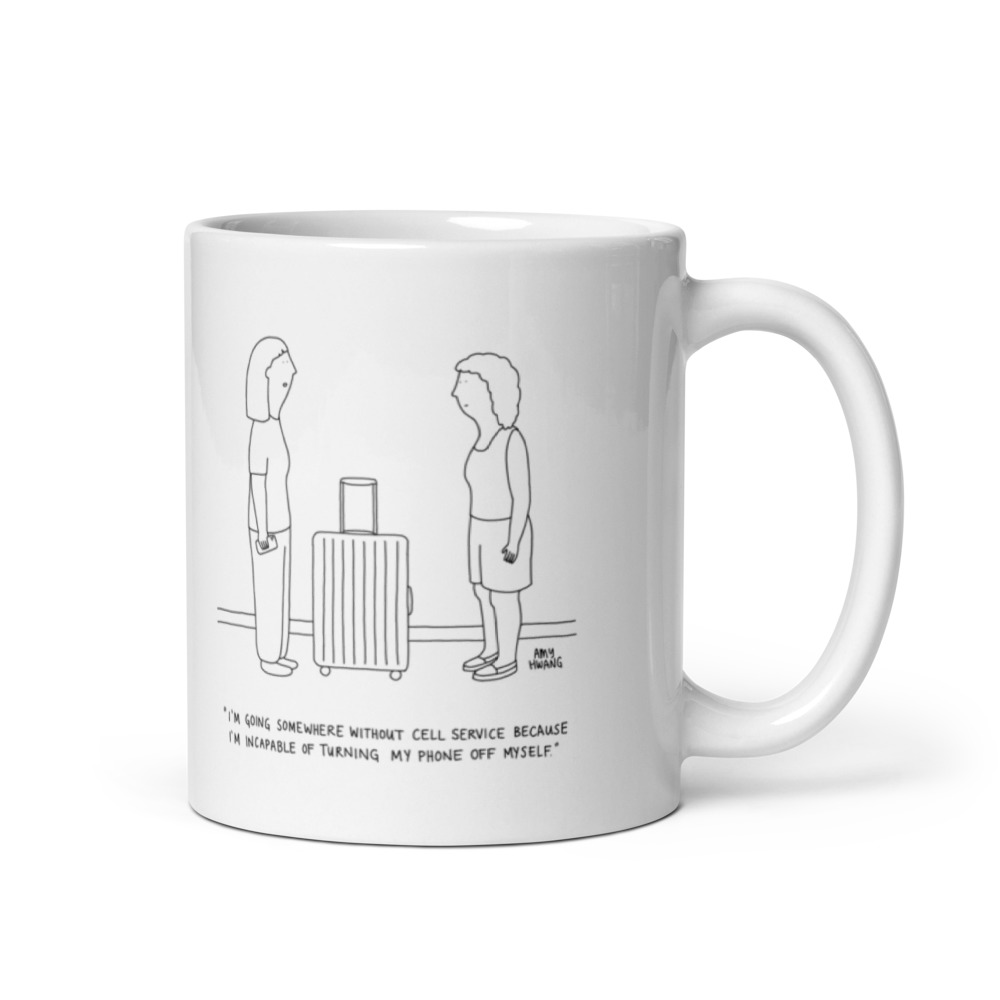 White Glossy Mug