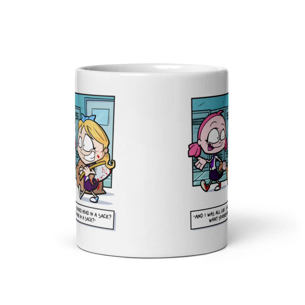White Glossy Mug