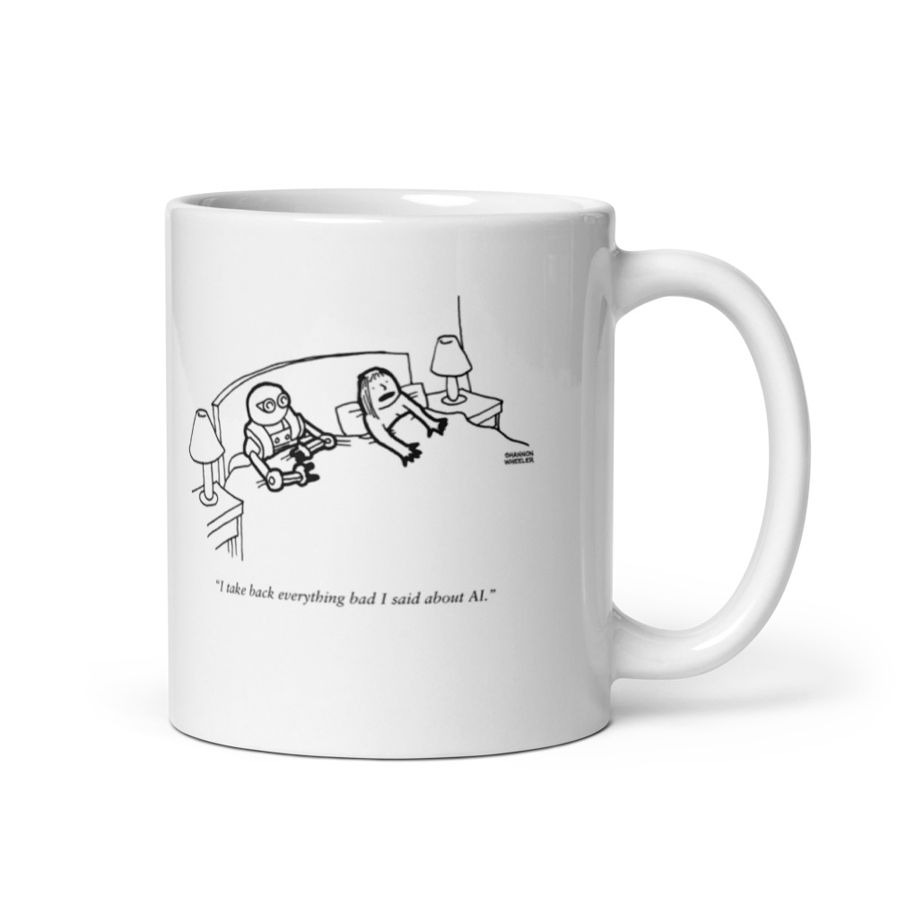 White Glossy Mug
