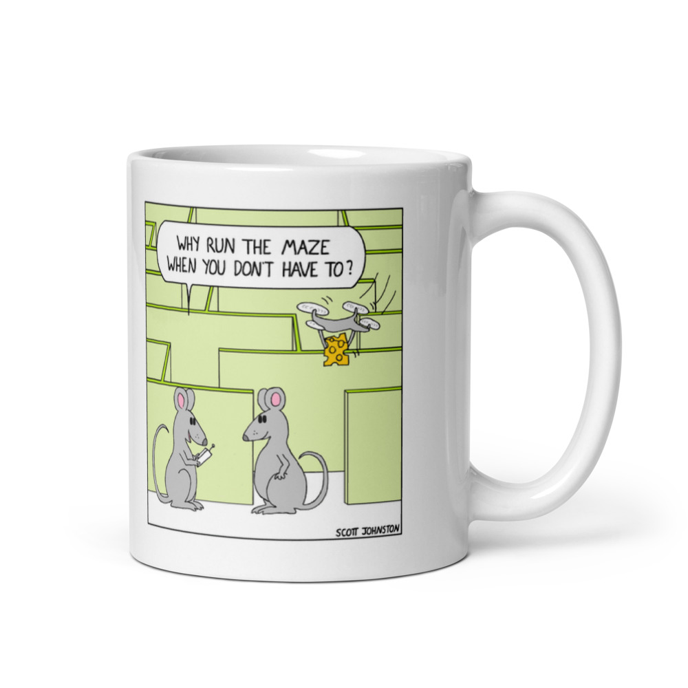 White Glossy Mug