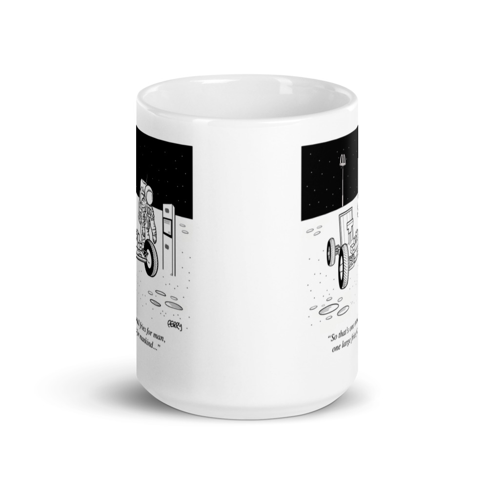 White Glossy Mug