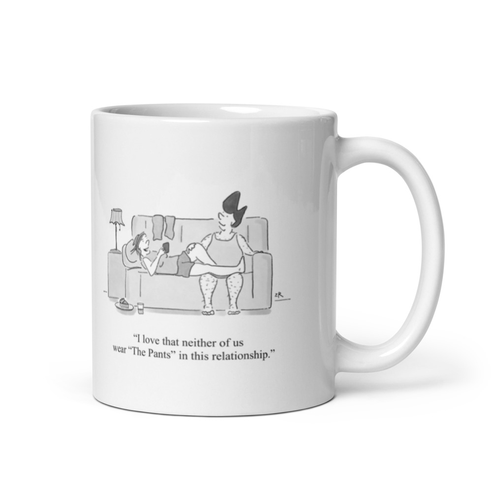 White Glossy Mug
