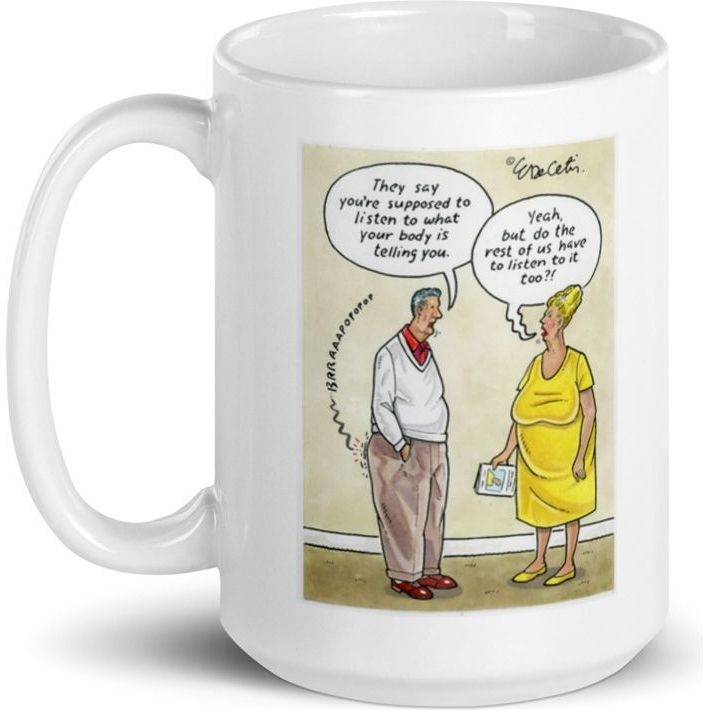 White Glossy Mug