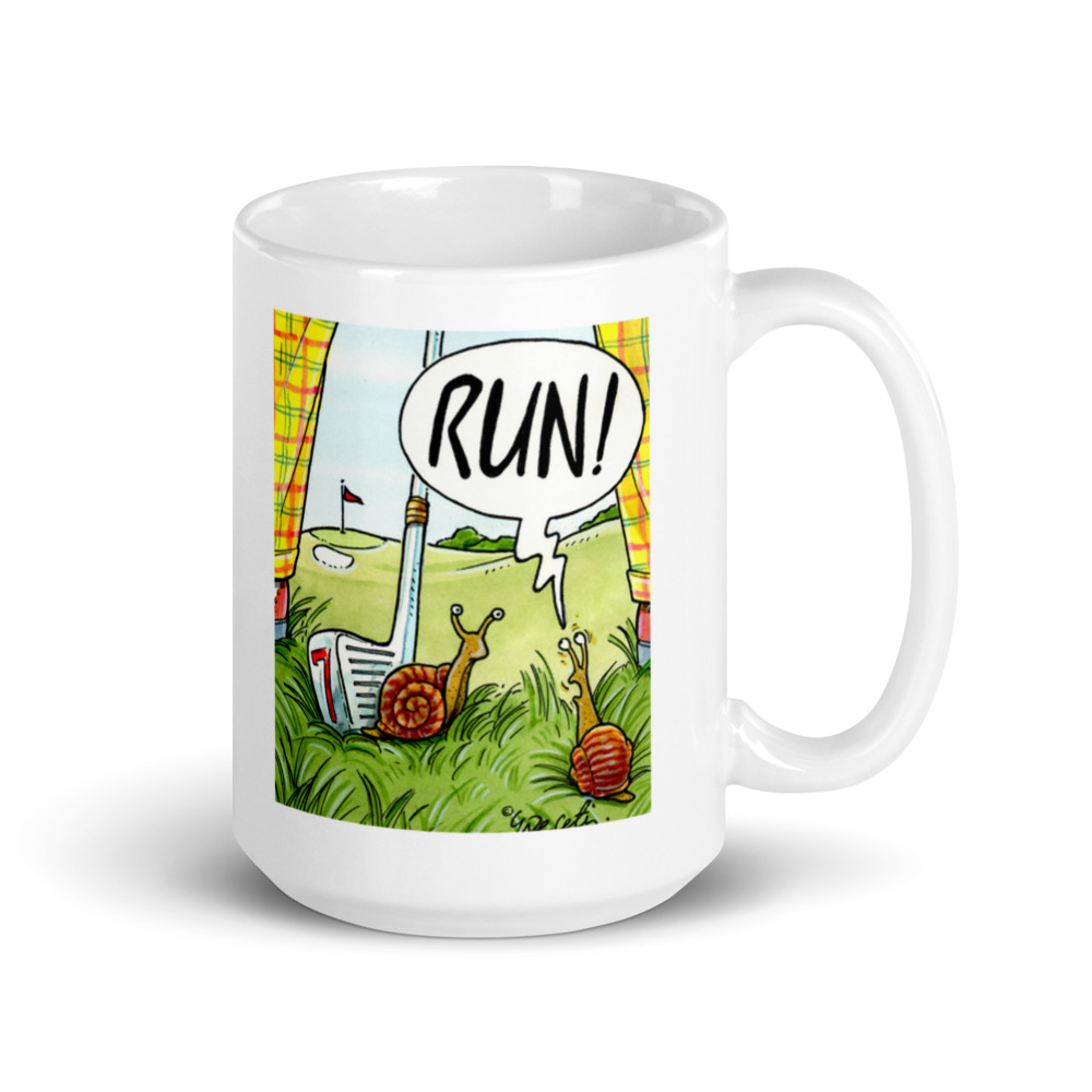 White Glossy Mug