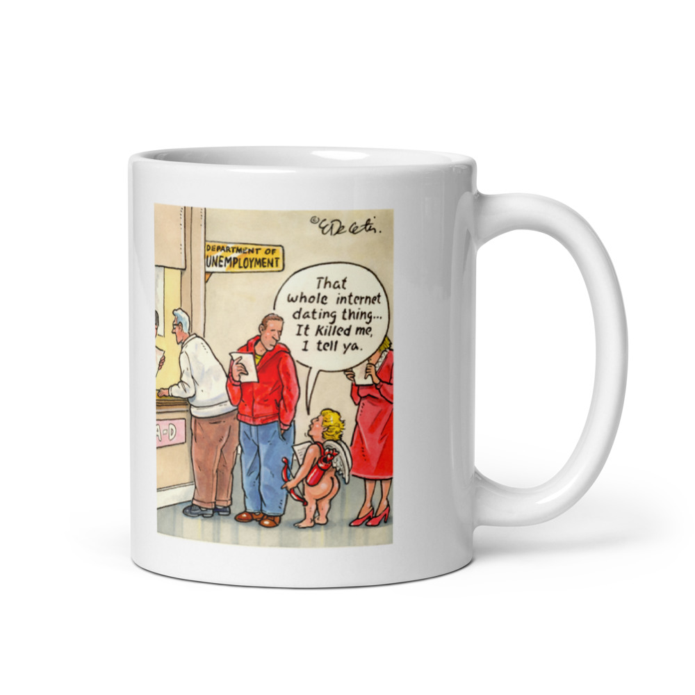 White Glossy Mug