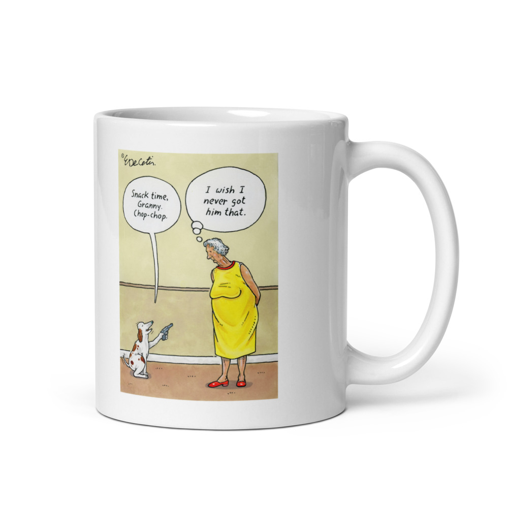 White Glossy Mug