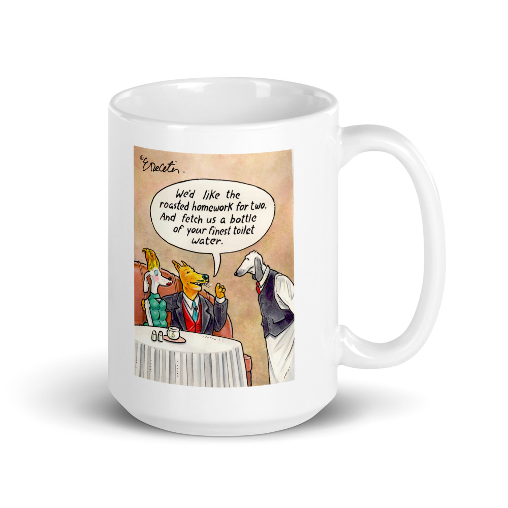 White Glossy Mug