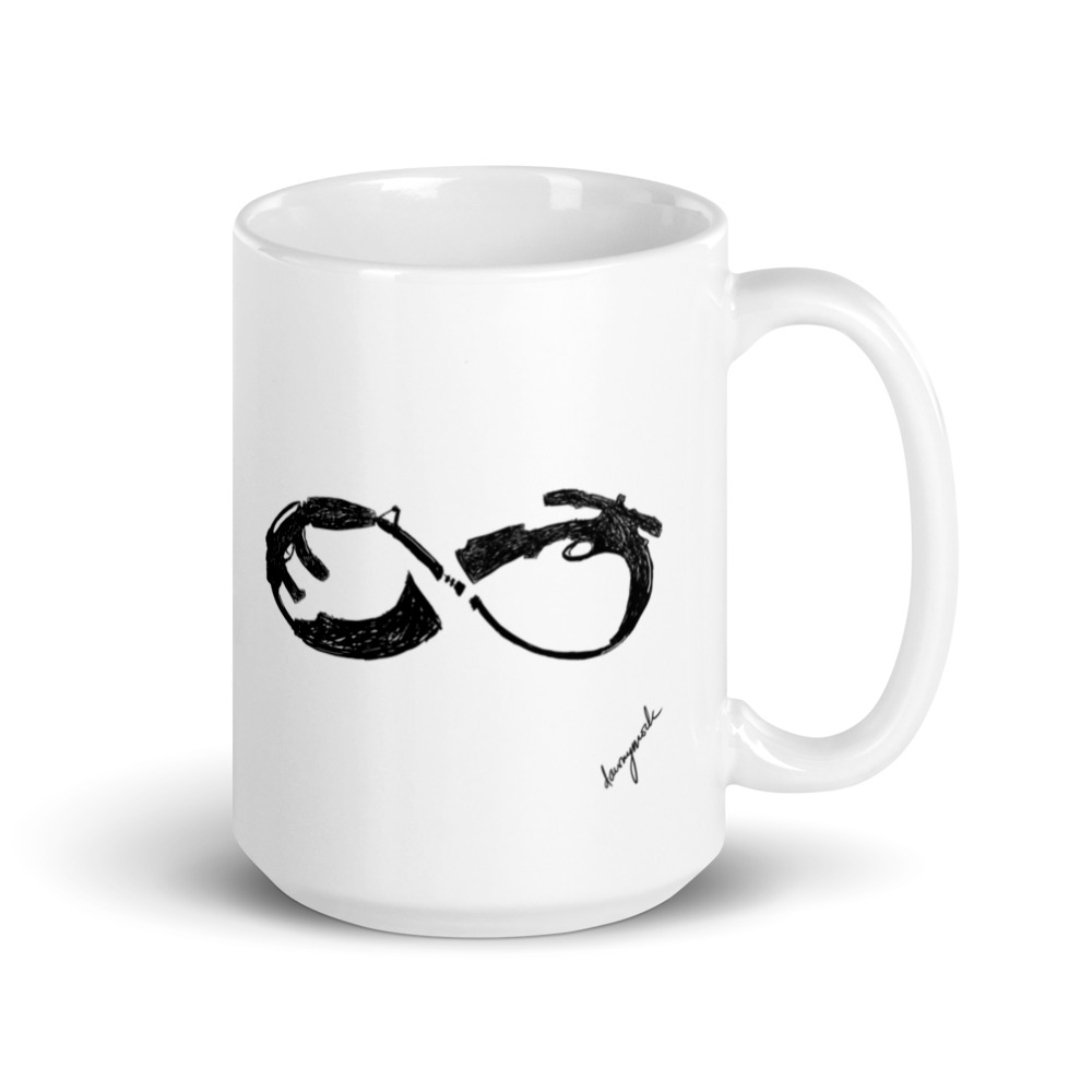 White Glossy Mug
