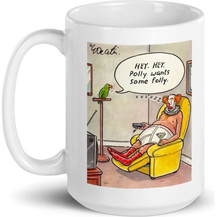 White Glossy Mug