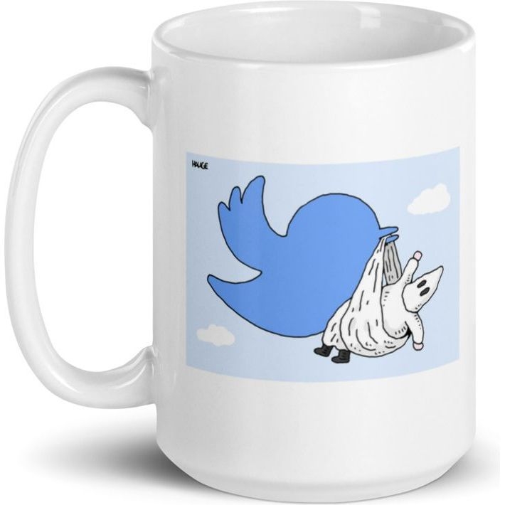 White Glossy Mug