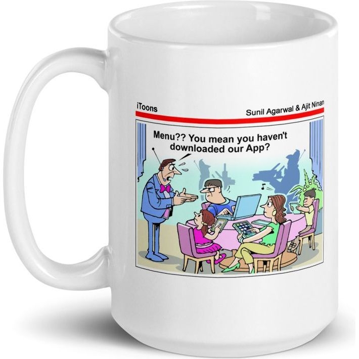 White Glossy Mug