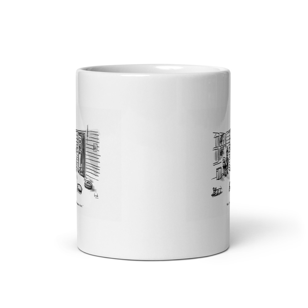 White Glossy Mug
