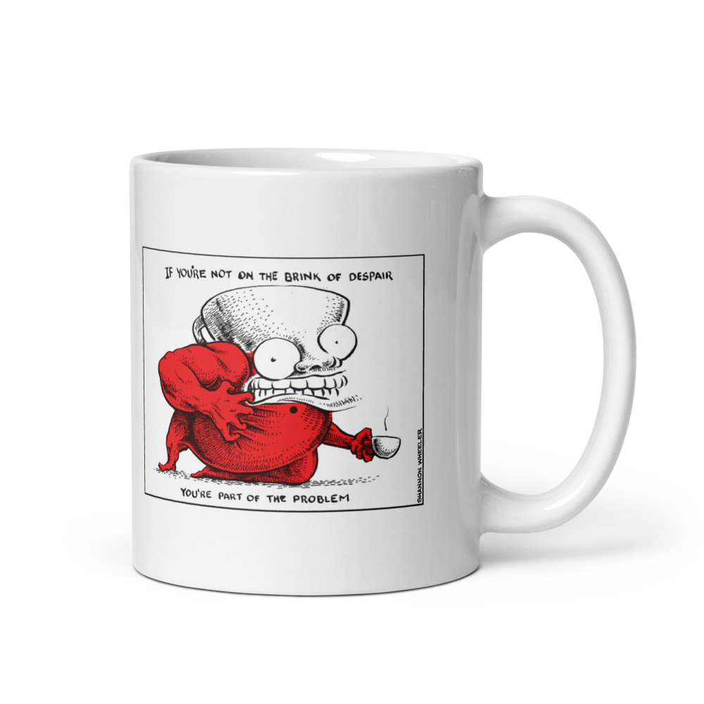 White Glossy Mug