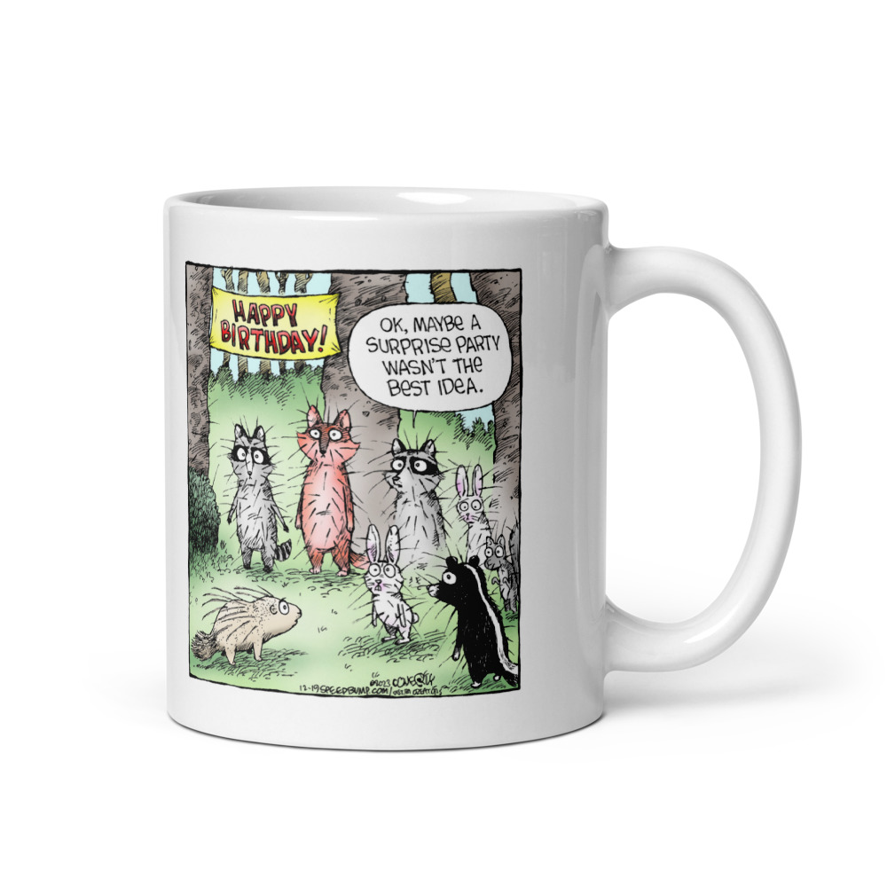 White Glossy Mug