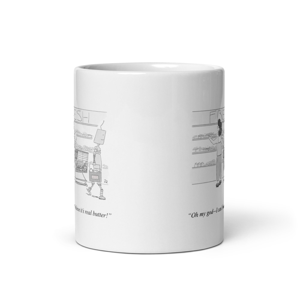 White Glossy Mug