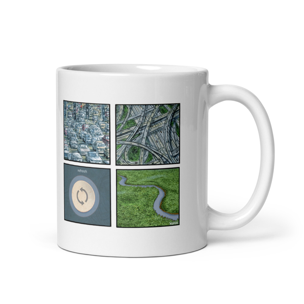 White Glossy Mug