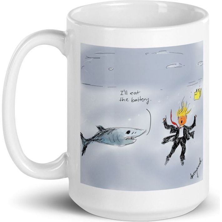 White Glossy Mug