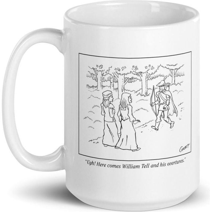 White Glossy Mug