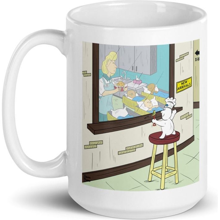 White Glossy Mug
