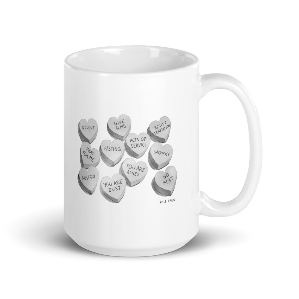 White Glossy Mug