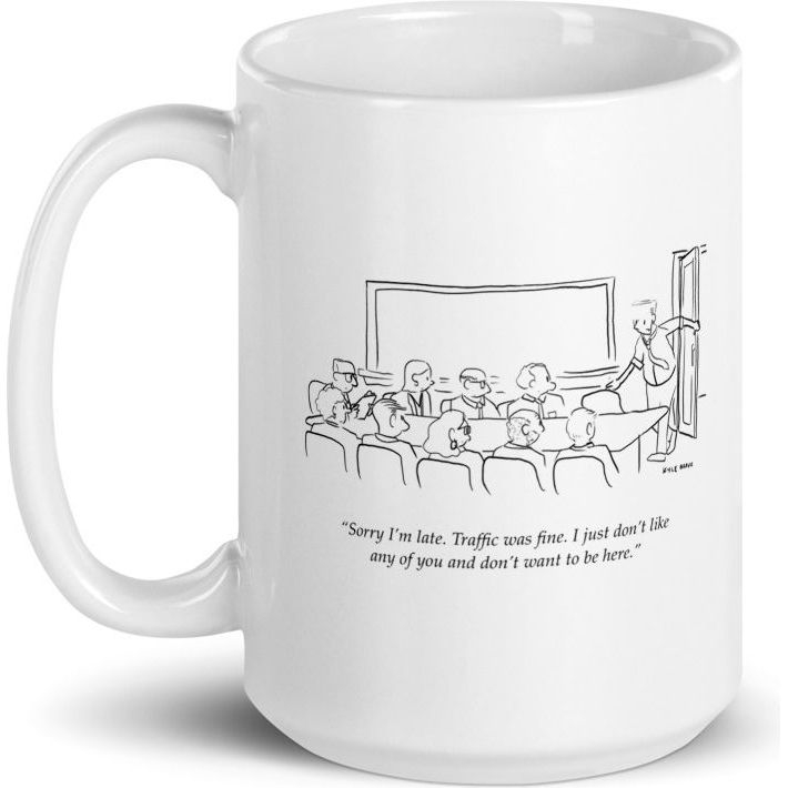 White Glossy Mug