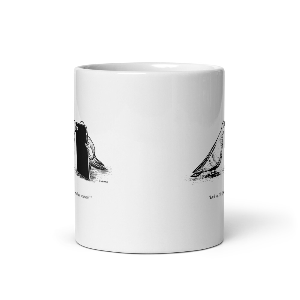 White Glossy Mug