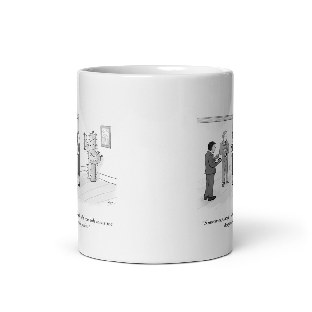 White Glossy Mug
