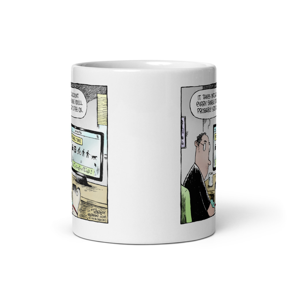 White Glossy Mug