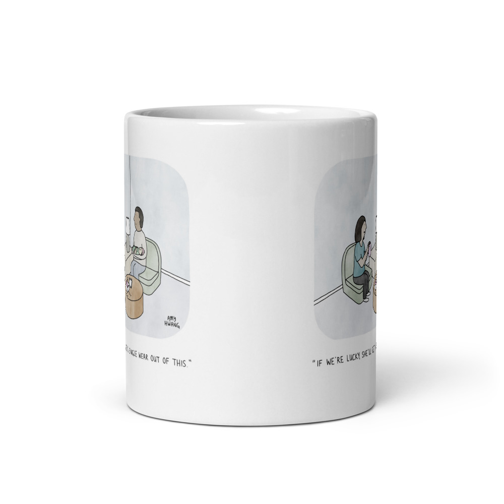 White Glossy Mug