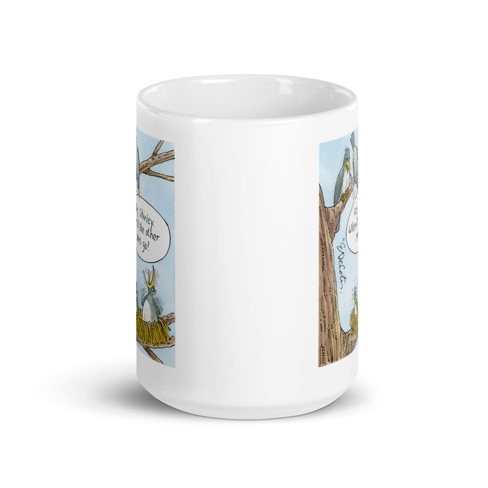 White Glossy Mug