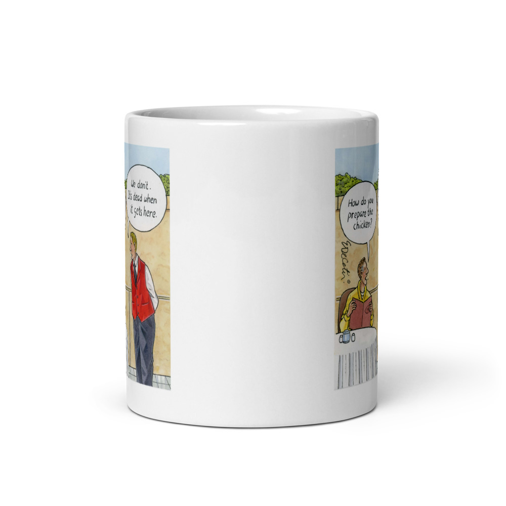White Glossy Mug
