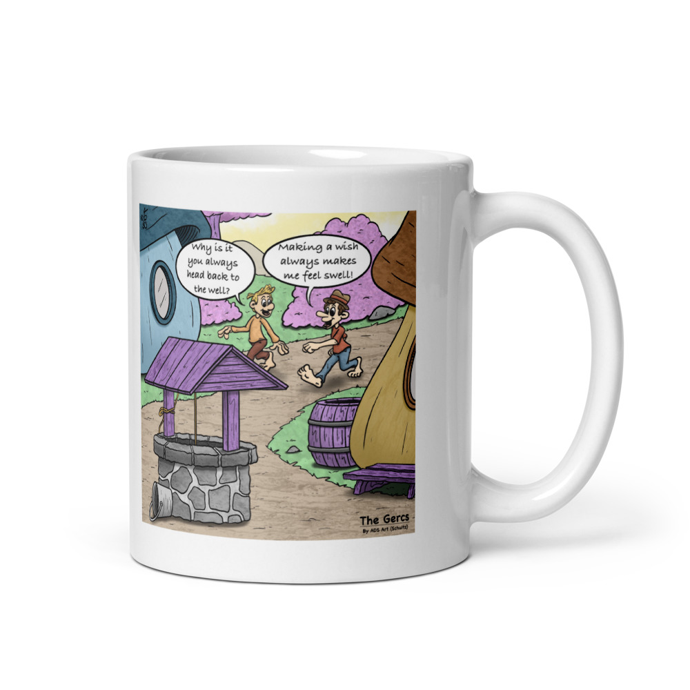White Glossy Mug