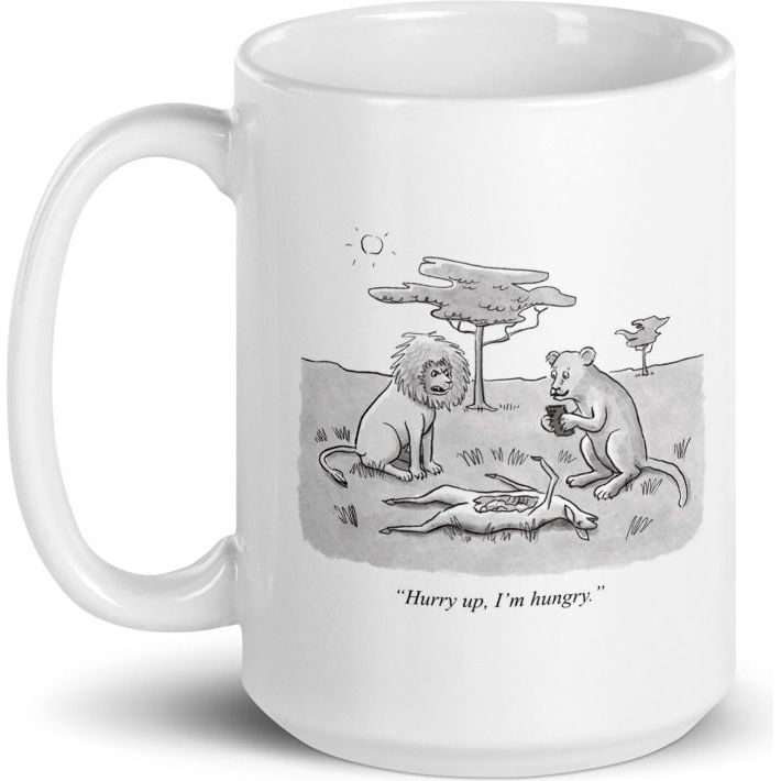 White Glossy Mug