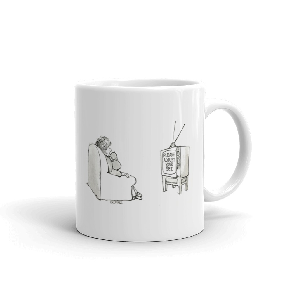 White Glossy Mug