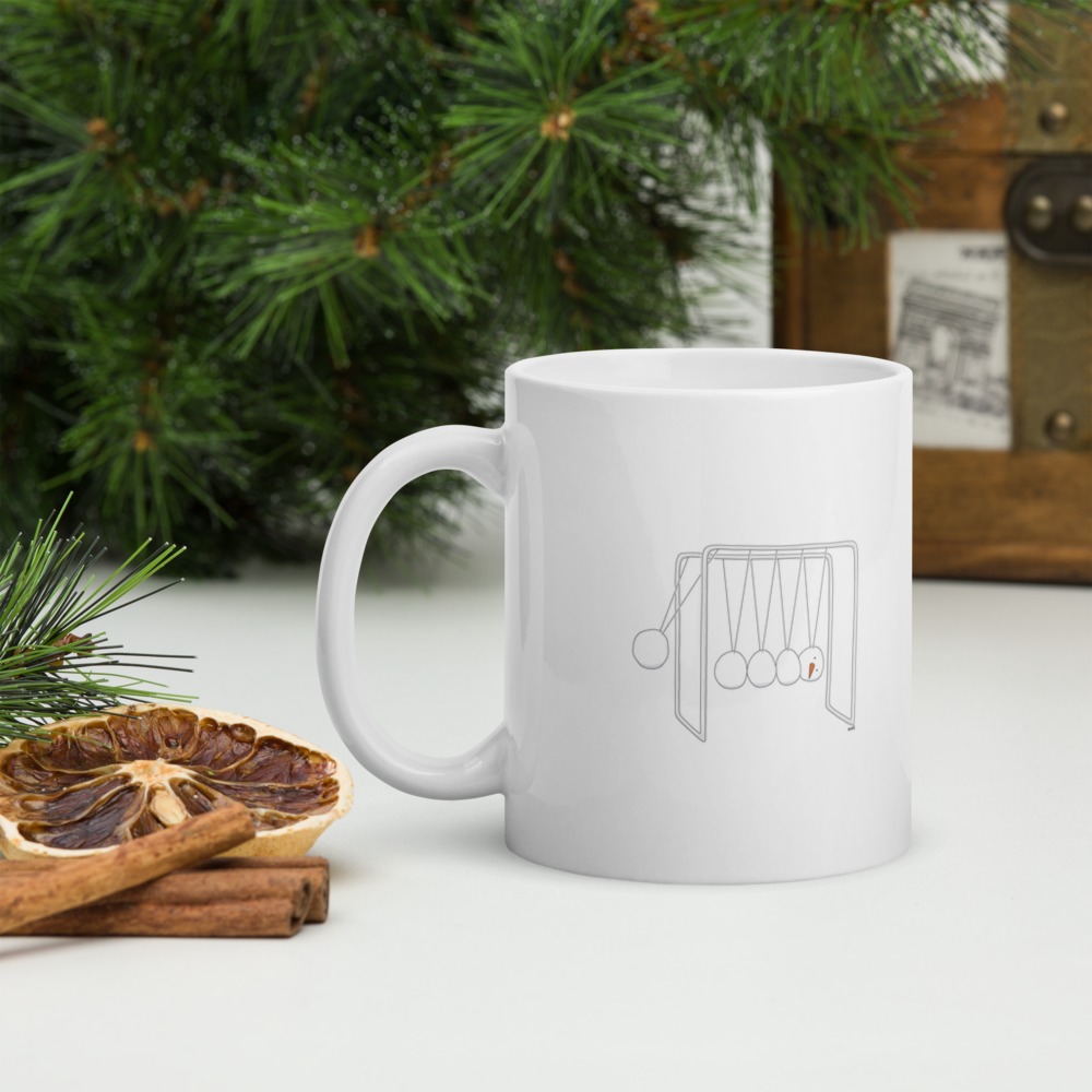 White Glossy Mug