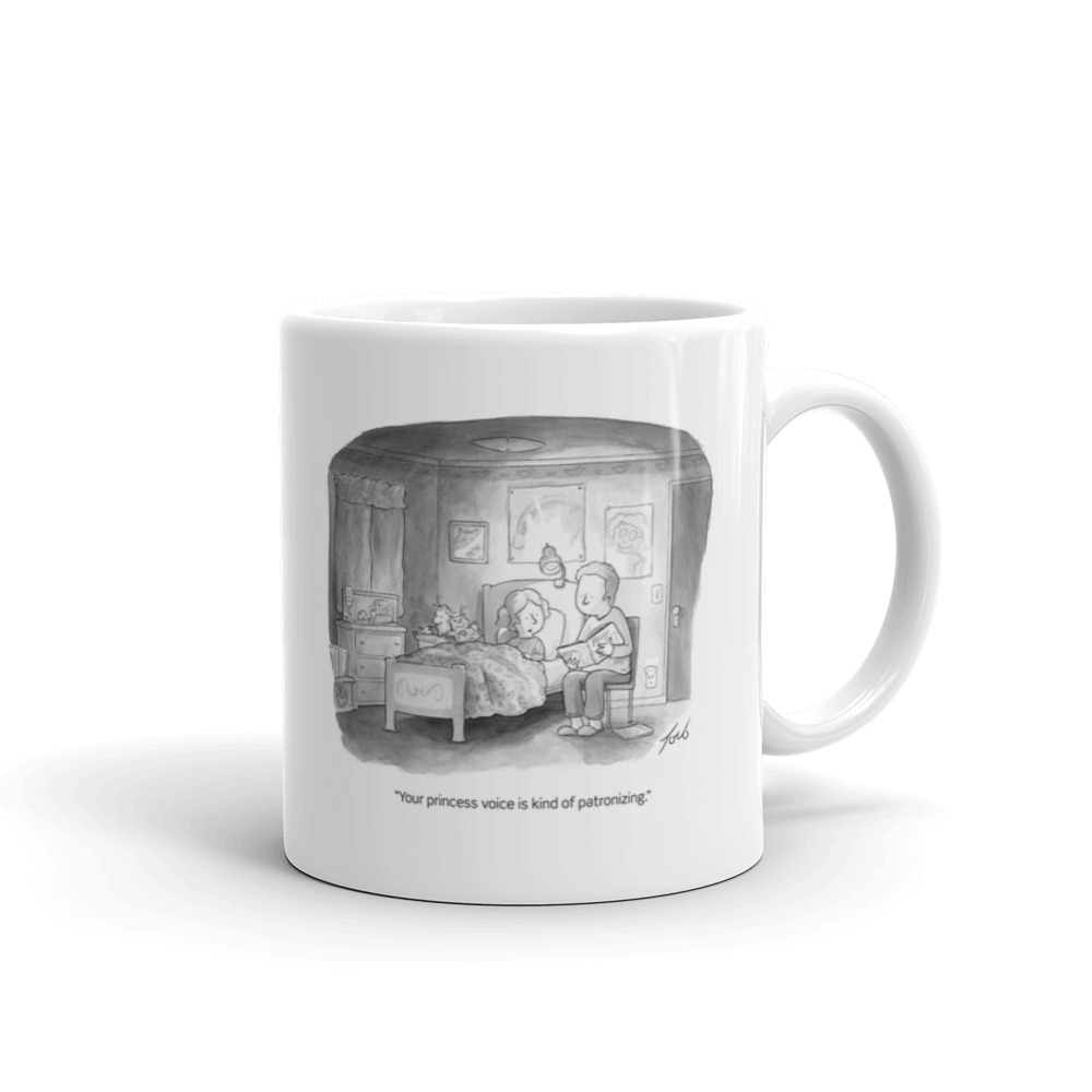 White Glossy Mug