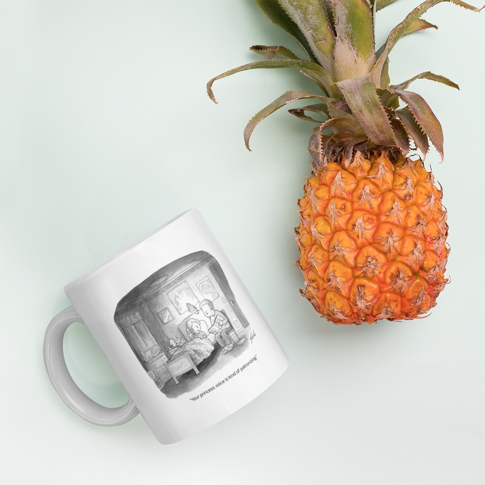 White Glossy Mug